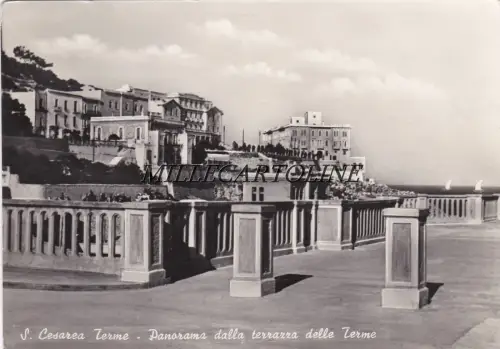 S. CESAREA THERME: Panorama von der Terme-Terrasse 1954