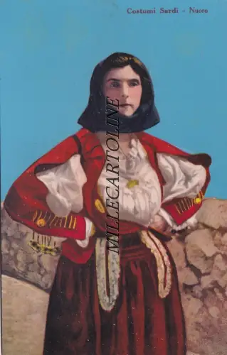 NUORO - Sardische Kostüme (3)