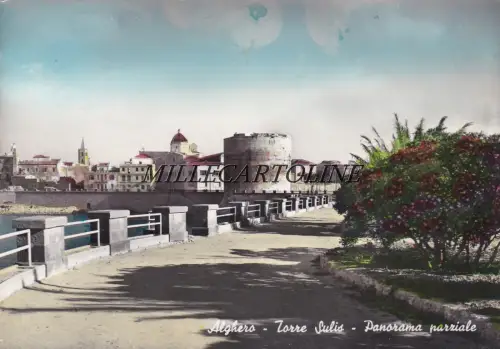 ALGHERO: Torre Sulis - Teilpanorama 1952