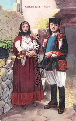 NUORO - Sardische Kostüme (2)
