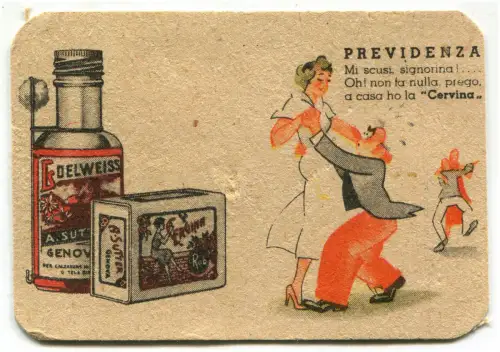 FIGUR PRODUKTE FÜR SCHUHE CERVINA UND EDELWEISS, MARGA PROPAGANDA, GENUA