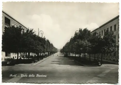 FORLI', VIALE DELLA STATION, MAX ENDE '50 FRÜHE '60 Forlì
