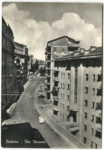 POTENZA, VIA VACCARO, 60er Jahre