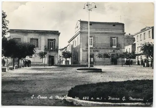 S. CROCE DI MAGLIANO (CAMPOBASSO), PIAZZA G. MARCONI, 1962