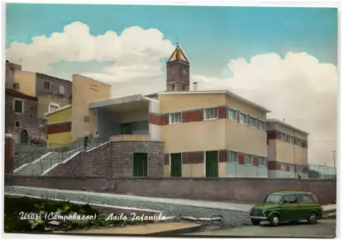 URURI (CAMPOBASSO), KINDERGARTEN, FIAT 500 GIARDINETTA, 1964