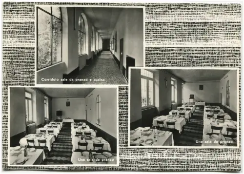 IESI (ANCONA), COLLEGIO PERGOLESI, SALUTI CON 3 VIEWS, 1963