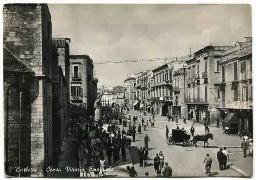 BARLETTA, CORSA VITTORIO EMANUELE, 1950
