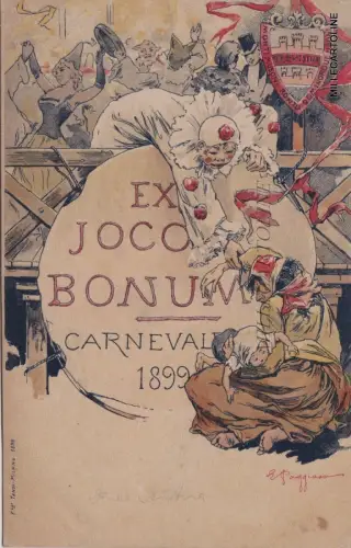 TREVISO: 1899 KARNEVAL TARVISIUM - dis. PAGGIARO