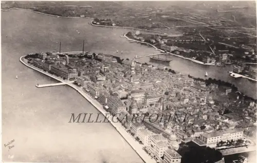 ZARA ..aus dem Flugzeug 1926- Fotokarte