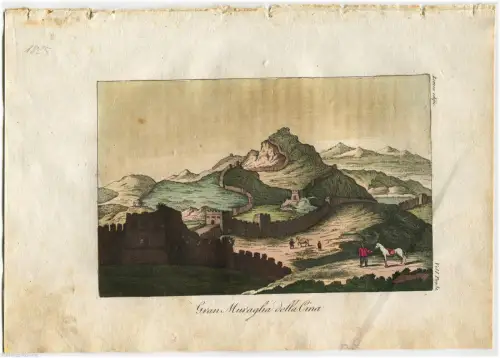 BRIEFMARKE ENDE 800, CHINA, CHINA, GROSSE MAUER VON CHINA m