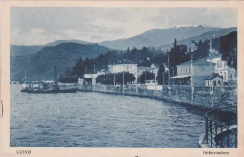 * LUINO - Imbarcadero 1931