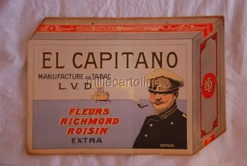 Poster Aussteller, EL CAPITANO tabac