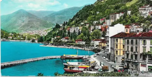 COMO - Lungolago - Mignon/Baby Card Mini Postkarte