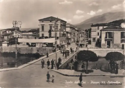 ISOLA DEL LIRI - Piazza XX Settembre 1954