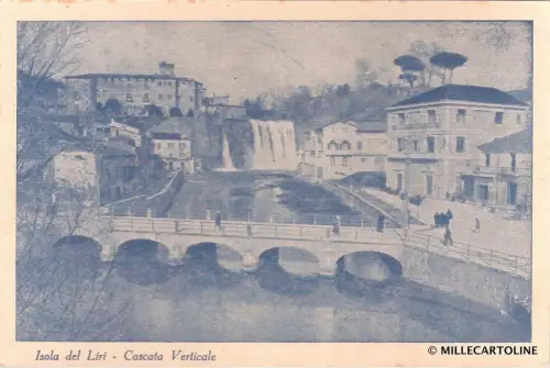 ISOLA DEL LIRI - Vertikaler Wasserfall