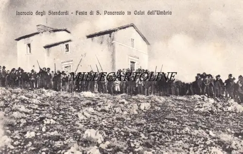 CALVI dell'UMBRIA: Crucio degli Stendardi - Festa di S. Pancrazio