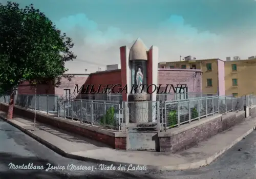 MONTALBANO JONICO: Viale dei Caduti 1966