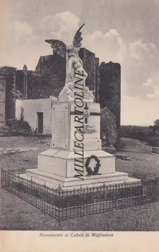 MIGLIONICO: Denkmal für die Gefallenen 1952