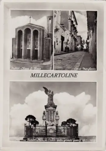 PISTICCI: 3 Ansichten 1956