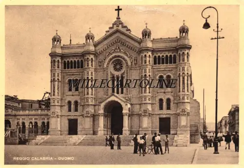 REGGIO CALABRIA: Duomo 1934