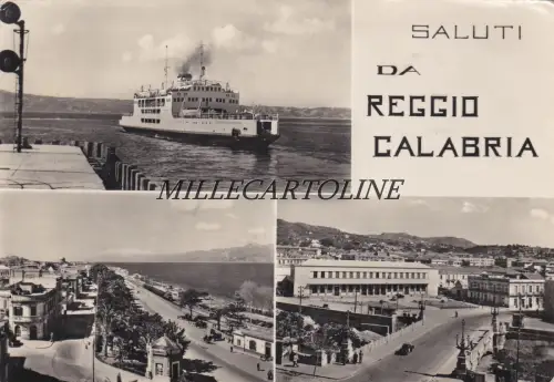 REGGIO CALABRIA: Grüße aus 1954