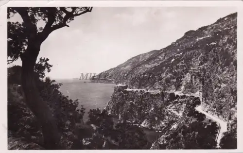 AMALFI - Straße nach Positano und Sorrent - Foto Postkarte