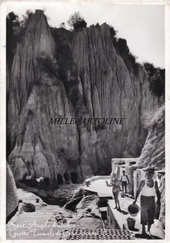 SANT'ANGELO D'ISCHIA: Thermalhöhlen von Cava Scura 1960