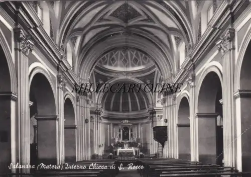 SALANDRA: Innenraum Kirche S. Rocco 1962