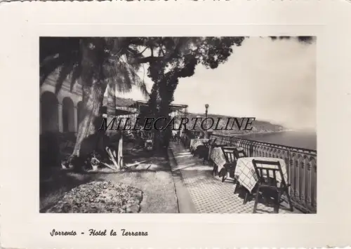 SORRENT: Hotel La Terrazza 1953