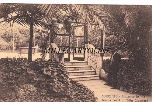 SORRENT: Eingang zum Tennisplatz der Villa Crawford