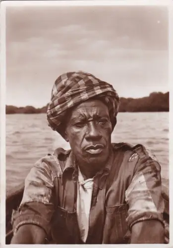 * ITALIENISCHES SOMALIA - Bootsmann von Giuba