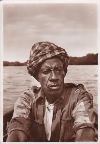 * ITALIENISCHES SOMALIA - Bootsmann von Giuba