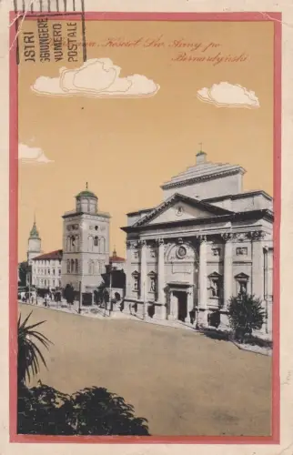 * POLEN - Warschau - Kosciol Bernardynski 1921