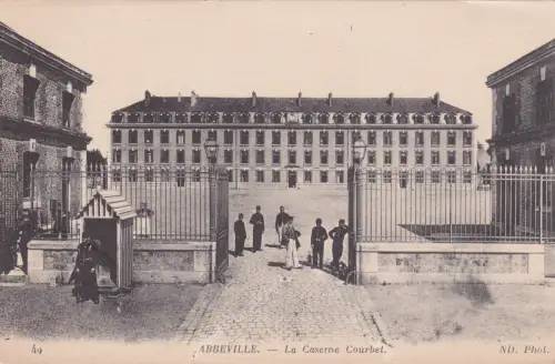 * FRANKREICH - Abbeville - La Caserne Courbet
