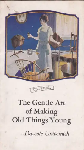 * MURPHY DA-COTE - Werbebroschüre - Sanfte Kunst, alte Dinge jung zu machen