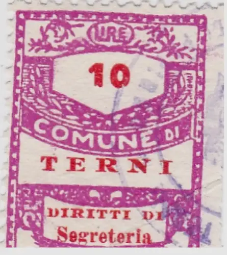 # TERNI: MARKE RECHTE SEKRETARIAT L.10