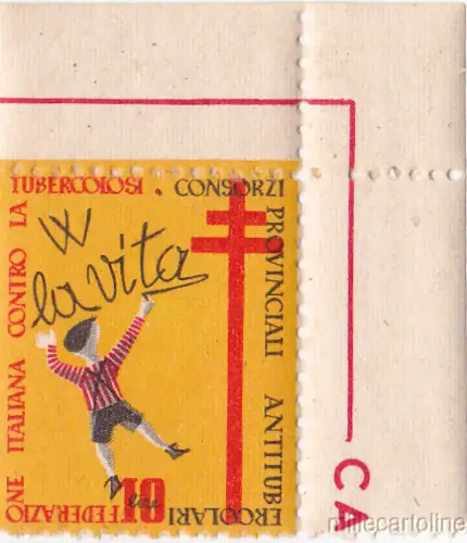 TBC - ITALIENISCHER TUBERKULOSEVERBAND - ERINNOFILO 10 L.