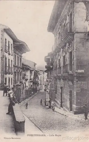 * SPANIEN - Fuenterrabia - Calle Mayor 1907