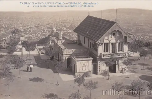 * SPANIEN - Barcelona - Templo Nacional Expiatorio - Tibidabo