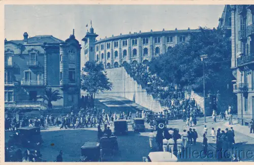 * SPANIEN - San Sebastian - Aufstieg zur Stierkampfarena