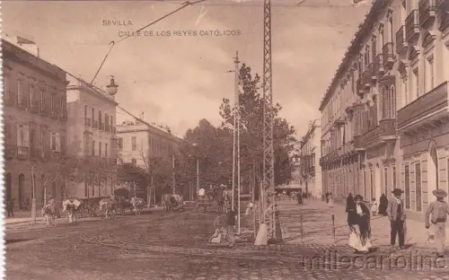 * SPANIEN - Sevilla - Calle de Los Reyes Catolicos