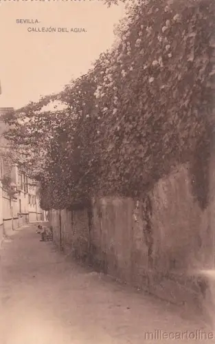 * SPANIEN - Sevilla - Callejon del Agua