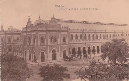 * SPANIEN - Sevilla - Estacion de M.Z.A.Vista General