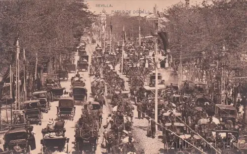 * SPANIEN - Sevilla - Paseo de Coches