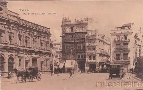 * SPANIEN - Sevilla - Plaza de la Constitucion