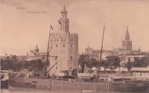 * SPANIEN - Sevilla - Torre del Oro (1)
