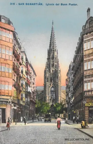 SPANIEN - BASKENLAND - San Sebastian - Iglesia del Buen Pastor