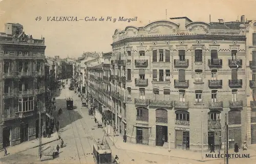 SPANIEN - Valencia - Calle de Pi y Margall