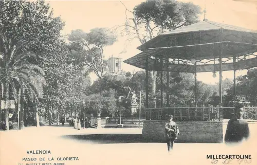 SPANIEN - Valencia - Paseo de la Glorieta 1903