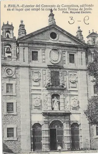 SPANIEN - Avila - Außenseite des Karmeliterklosters